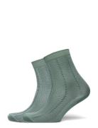 Mix Drake Sock 2 Pack Lingerie Socks Regular Socks Green Becksöndergaard