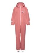 Fun Playsuit Spring Waterproof Outerwear Coveralls Rainwear Coveralls Pink Viking