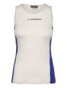 Tanice Top Sport Women Sport Clothing Sports Tops & T-shirts Sport Tank Tops White J. Lindeberg