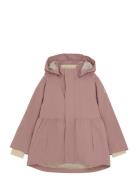 Jacket Outerwear Shell Clothing Shell Jacket Pink En Fant