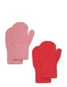 Magic Mittens 2-Pack Accessories Gloves & Mittens Mittens Red CeLaVi