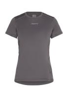 Adv Essence Ss Tee 2 W Sport Sport Clothing Sports Tops & T-shirts Sport T-Skjorte Grey Craft