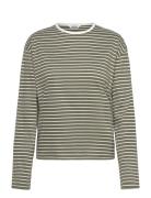 Boxy Sleeve T-Shirt Tops T-shirts & Tops Long-sleeved Multi/patterned Monki