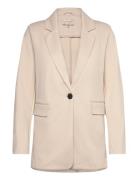 Fqnanni-Ja-Fashion-Struc Blazers Single Breasted Blazers Beige FREE/QUENT