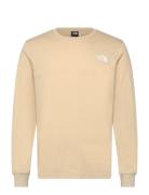 M L/S Easy Tee Sport Men Sport Clothing Sport Tops Sport Long Sleeved Tops Beige The North Face