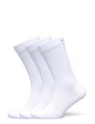 Core Ankle Rib Sock 3P Sport Women Sport Clothing Sport Socks White Björn Borg