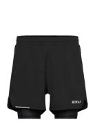 Aero Mesh 2-In-1 5 Inch Shorts Sport Men Sport Clothing Sport Shorts Sport Training Shorts Black 2XU