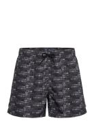 Boxer Beachwear Badeshorts Black EA7