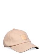 Adelaide Three Panel Cap Sport Women Sport Accessories Sport Caps Beige Actiivate