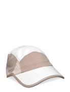 Ankara Five Panel Cap Sport Women Sport Accessories Sport Caps Beige Actiivate