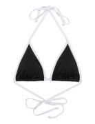 Gzsima Bikini Top Swimwear Bikinis Bikini Tops Triangle Bikinitops Black Gestuz