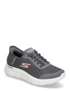 Mens Go Walk Flex - Hands Up - Slip-Ins Low-top Sneakers Grey Skechers