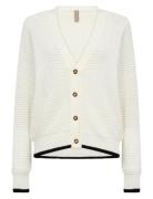 Sc-Perry Tops Knitwear Cardigans White Soyaconcept