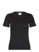 Ss Tee Sport Women Sport Clothing Sports Tops & T-shirts Sport T-Skjorte Black Champion