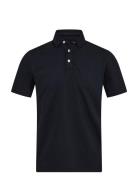 Bs Taketomi Regular Fit Polo Shirt Tops Polos Short-sleeved Navy Bruun & Stengade