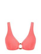 Ring Scoop Top Swimwear Bikinis Bikini Tops Triangle Bikinitops Coral Understatement Underwear