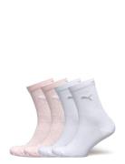 Puma Women Sock 4P Ecom Sport Sport Clothing Sport Socks Multi/patterned PUMA