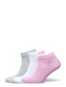 Puma Unisex Quarter Plain 3P Sport Sport Clothing Sport Socks Multi/patterned PUMA