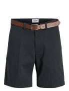 Jpstmarco Franco Chino Shorts W Belt Srt Bottoms Shorts Chinos Shorts Navy Jack & J S