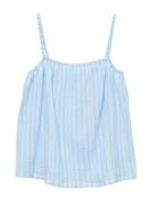 Vmnanna Singlet Top Wvn Ga Tops T-shirts & Tops Sleeveless Blue Vero Moda