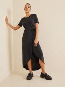 Object Collectors Item - Maxikjoler - Sort - Objannie Nadia S/S Dress Noos - Kjoler - Maxi Dresses