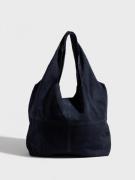 BECKSÖNDERGAARD - Håndtasker - Dark Blue - Suede Dalliea Bag - Tasker - Handbags