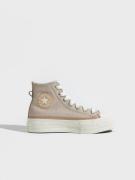 Converse - Høje sneakers - Egret/Epic Dune - Chuck Taylor All Star Lift - Sneakers