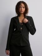 Object Collectors Item - Dressjakker & Blazere - Black - Objlisa L/S Button Blazer Noos - Dressjakker & Blazere