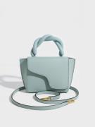 ATP ATELIER - Håndtasker - Pastel Blue - Montalbano Leather/Nappa Mini Handbag - Tasker - Handbags