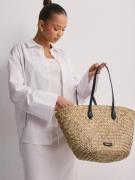 DAY ET - Håndtasker - Beige - Day Refined Straw Basket - Tasker - Handbags