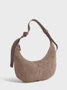 BECKSÖNDERGAARD - Håndtasker - Moral Gray - Suede Lona Bag - Tasker - Handbags