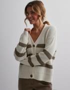 Selected Femme - Brun - Slfbloomie Ls Knit V-Neck Cardigan