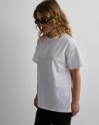 Pieces - Hvid - Pcskylar Ss Oversized Tee Noos