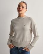 Calvin Klein Jeans - Beige - Monogram Embro Crewneck Sweater