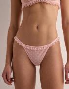 Nelly - Pink - Heart Mesh Thong