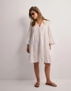 Only - Hvid - Onlthyra Peplon Dress Noos Wvn