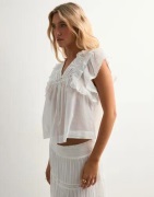 Neo Noir - Hvid - Jayla S Voile Top