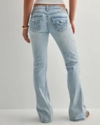 True Religion - Blå - Hs Applique Joey Lr Flare Flap