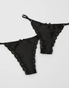 Nelly - Sort - Loveable 2-Pack Thong
