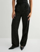 Pieces - Sort - Pcmichelle Rhinestone Hw Pant