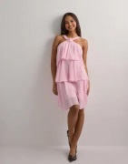 Vero Moda - Pink - Vmfelicia Sl Ruffle Short Dress Exp