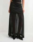 Neo Noir - Sort - Mori Layered Skirt