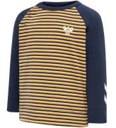 Hummel Bluse - hmlStanton - Gul/Navy