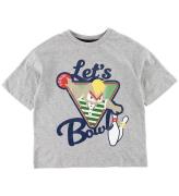 Fendi Kids T-shirt - GrÃ¥meleret m. Bowling