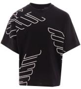 Emporio Armani T-shirt - Sort m. Hvid