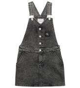 Calvin Klein Spencer - Denim Dungaree - Washed Black