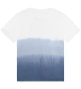 DKNY T-shirt - Hvid/BlÃ¥ m. Print
