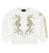 Young Versace Sweatshirt - Hvid m. SÃ¸heste