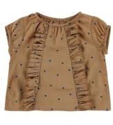 MarMar Top - Twilla - Caramel Dot