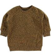 Soft Gallery Sweatshirt - Alexi - Golden Brown/Leospot